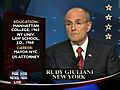 Mayor Giuliani on Reforming Entitlement Programs