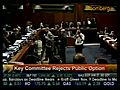 Key Committee Rejects Public Option