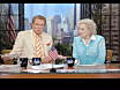 Betty White Co-Hosting Regis And Kelly