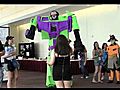 Transformers G1 Devastator Dances at Botcon 2011