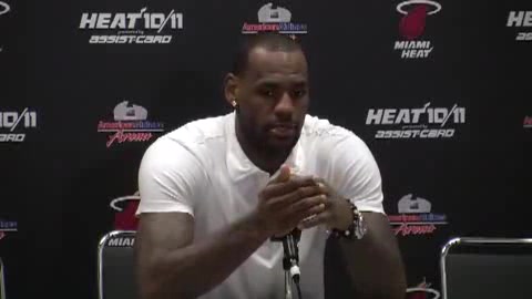 LeBron James interview