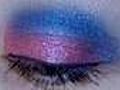 Fyrinnae Bright Pink and Blue Eye Make Up Look