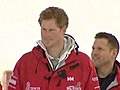 Prince Harry joins wounded servicemen on a trek to the North Pole