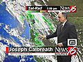 Joseph&#039;s Forecast:  Wet weather is here.