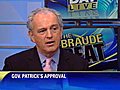 Braude Beat: Patrick’s approval slips