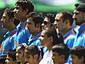 Goosebumps as Team India sings National Anthem