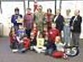 Soldier comes home to meet GB pen pals