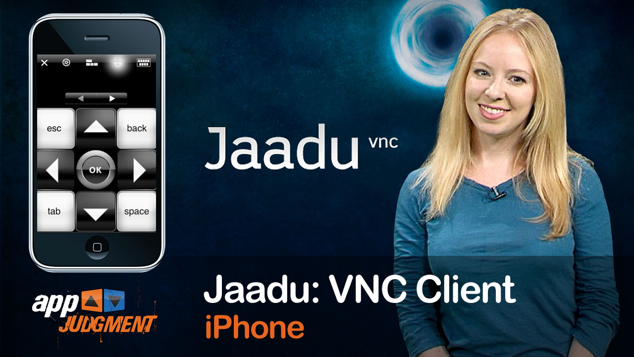 iPhone: Control Your Desktop Remotely with Jaadu VNC!