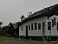 Typhoon-proof paper schoolhouse