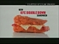 Nutritionists cry fowl over KFC’s Double Down