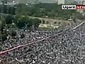 Thousands protest in Syria’s Hama