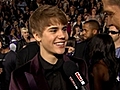 Justin Bieber Gets Chatty on Red Carpet