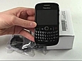 BlackBerry Curve 8520 Test Erster Eindruck