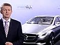 Mercedes Benz F800 Style Concept car - intelligence technology
