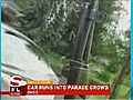 Elderly war vet crashes into car then crowd at Memorial Day parade in  Ohio (The Morning Show Channel 39/Comcast 11)