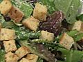 KTLA - Eat Beat: PizzaVino?s Caesar Salad with Crunchy Croutons