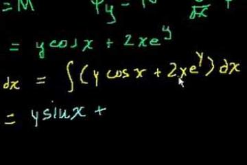 Exact Equations Example 1