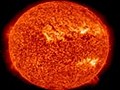 Solar flare caught on camera