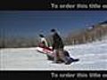 Tube&#039;n   Two friends having the snowy ride of thei...