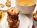 Gruyere And Grape Tomatoes Muffin