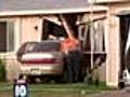 Distracted Driver Smashes Into Home