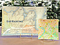 Decoupage Map Tray