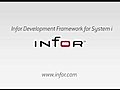 Infor IDF for System i customers