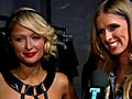 Fashion Icons : Paris and Nicky Hilton : Backstage at Nicholai