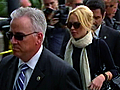Video: Lindsay Lohan back in court