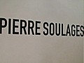 Retrospectiva del artista francés Pierre Soulages se presenta en México