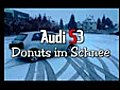 Audi S3 - Donuts in the Snow