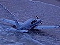 Weird News - Pilot Cracks Jokes Before Landing On Beach