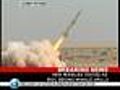 Iran Tests New Missiles in War Games