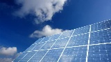映像素材 ソーラーパネル Solar Panel G1C