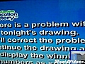 Lottery Ball Drawing Fail