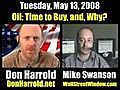 Oil,  Gold, Dollar, the Fed, Don Harrold With Mike Swanson