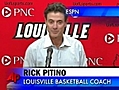 Pitino Apologizes for &#039;indiscretion&#039;