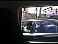 Crazy woman driving in Culver City