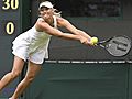 Sharapova Departs Wimbledon Early