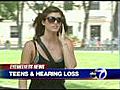 New study shows loss of hearing in teens