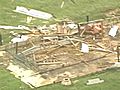 Raw Video: Tornado Damage In Indiana