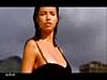 Modella on the beach