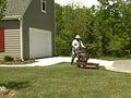 Lawnmower safety prevents injury