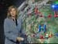 Saturday Evening Forecast: Clearing,  60s