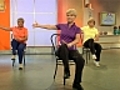 Sport mit Doris: Der Küchenstuhl als Fitnessgerät