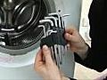 Replacing a Washing Machine Door Hinge - AEG