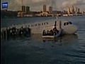 Hudson River Plane Landing Animation with Audio