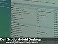 Dell Studio Hybrid Desktop PC Review Part 2/3