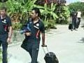 Team India leaves from West Indies