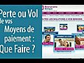 Perte ou vol de vos moyens de paiement : que faire ?